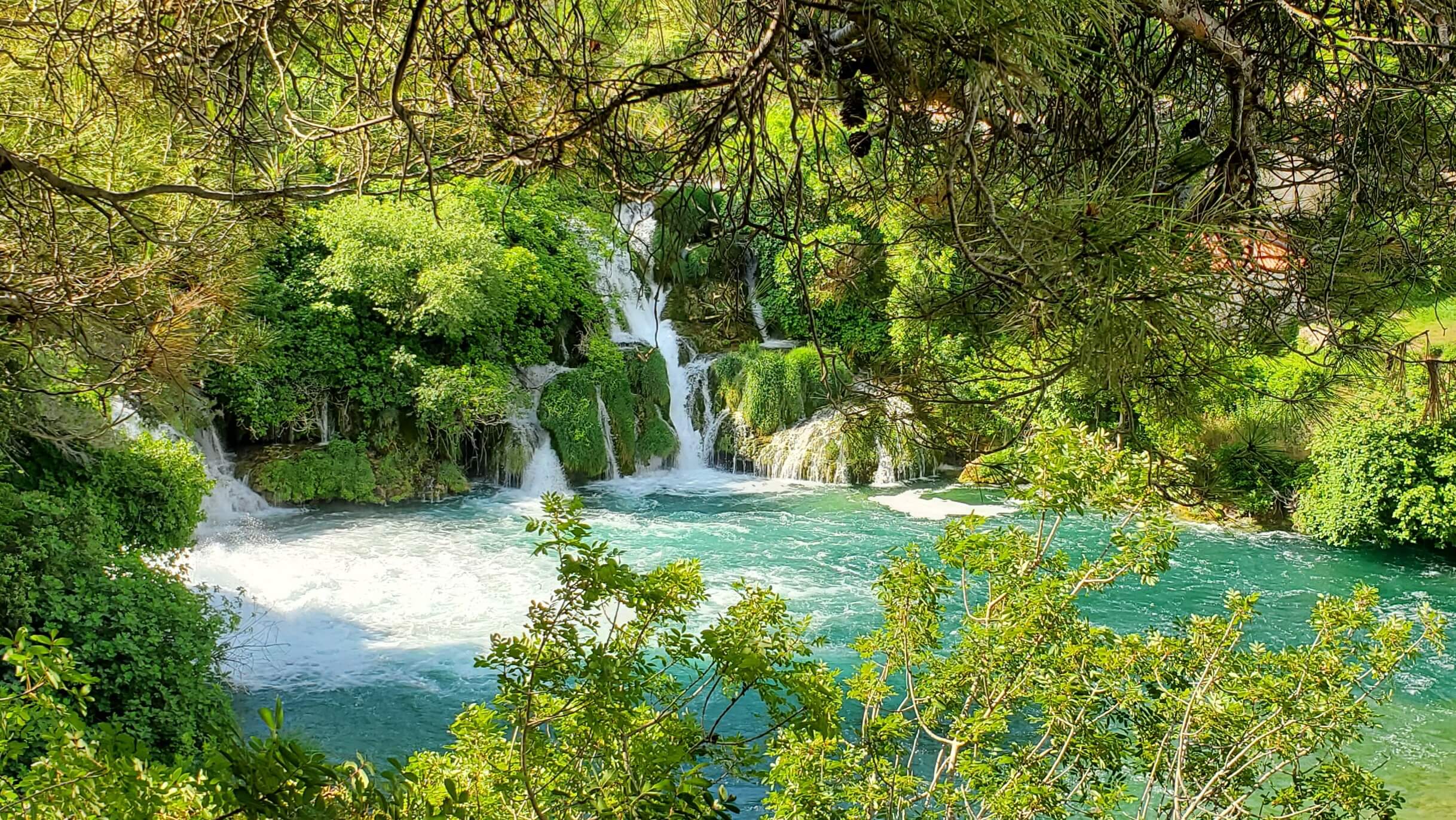 Waterfall in Krka National park