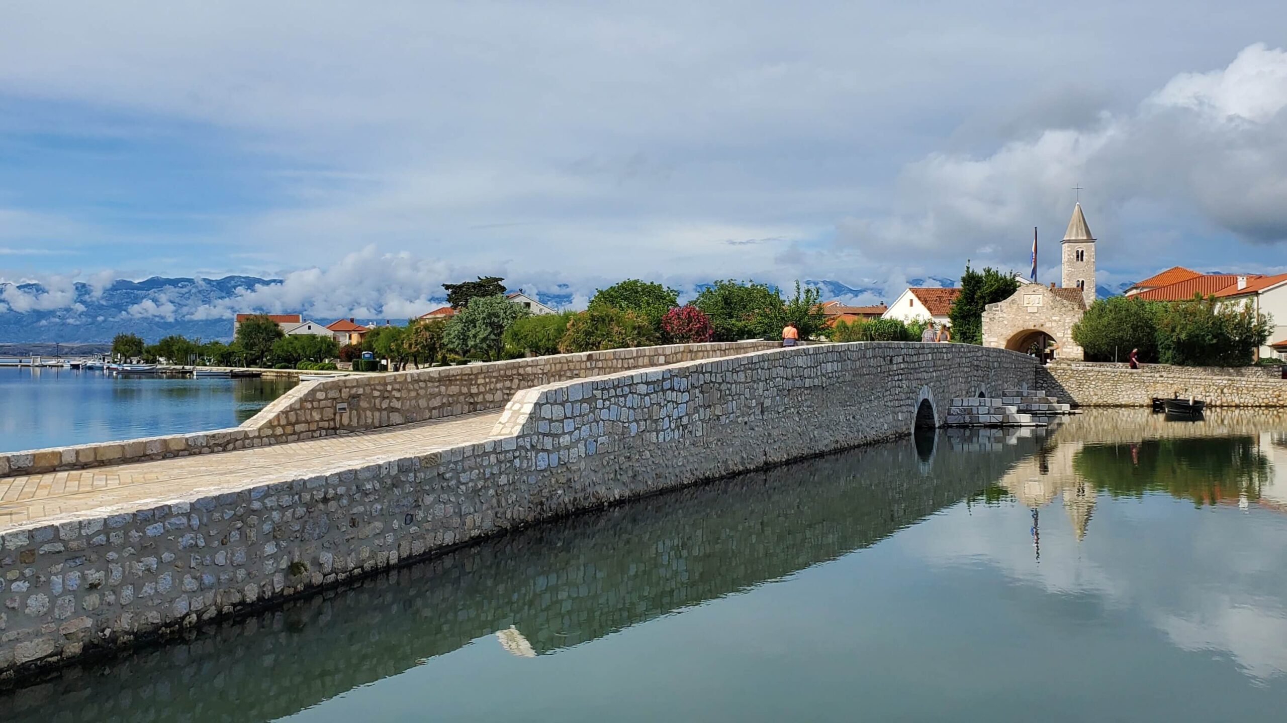 View of Nin, Croatia