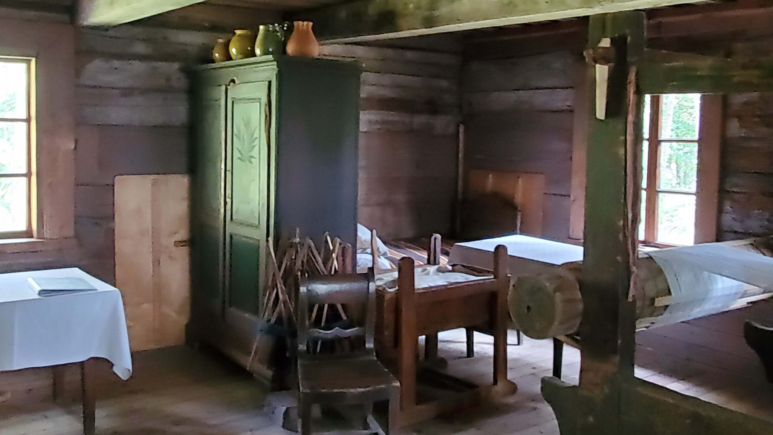 A house in Latvian Ethnographic Open-Air museum