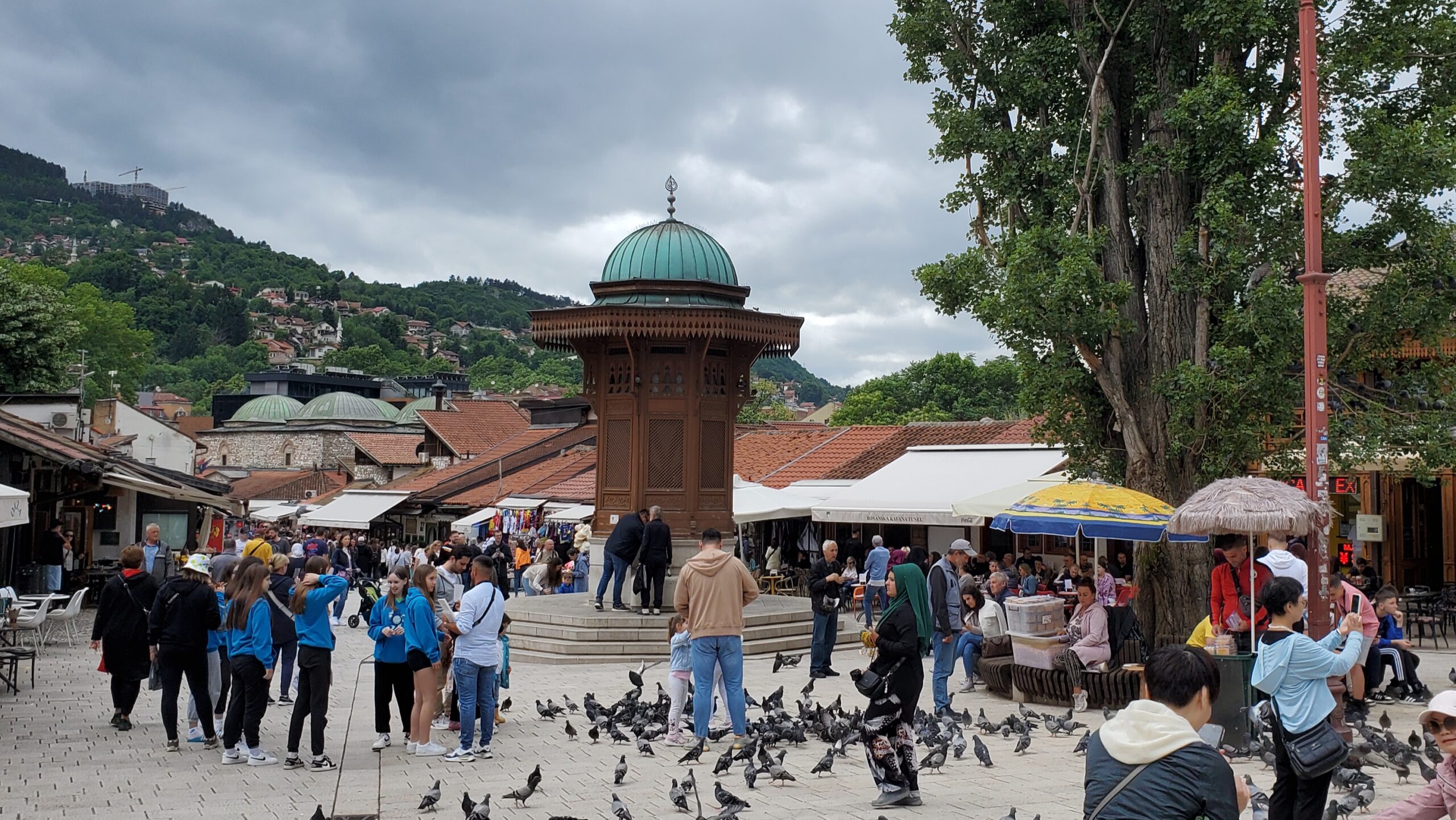 Ottoman fountain to see in Sarajevo